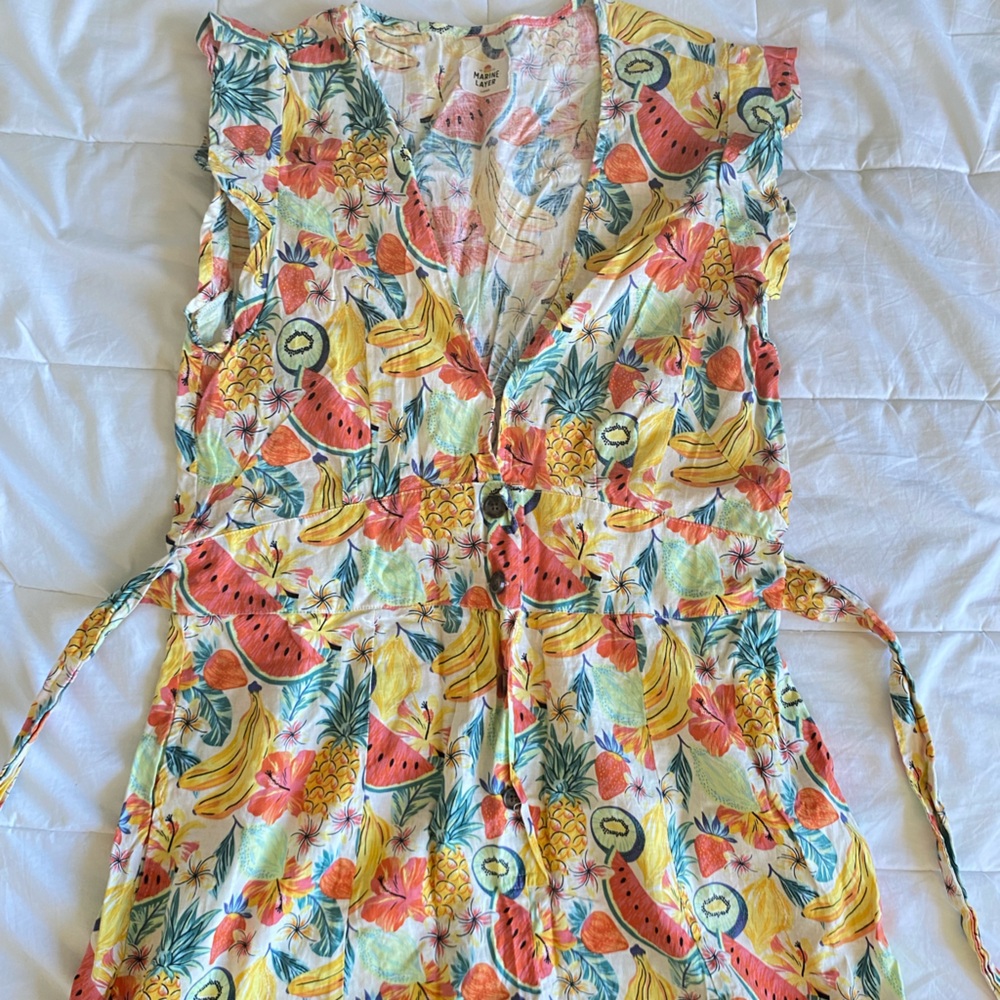 Marine Layer Fruit Romper!